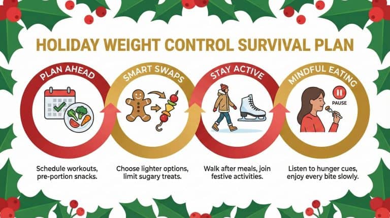 Holiday weight loss survival plan