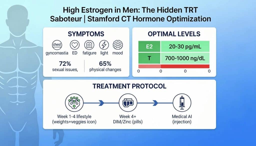 High Estrogen in Men Connecticut