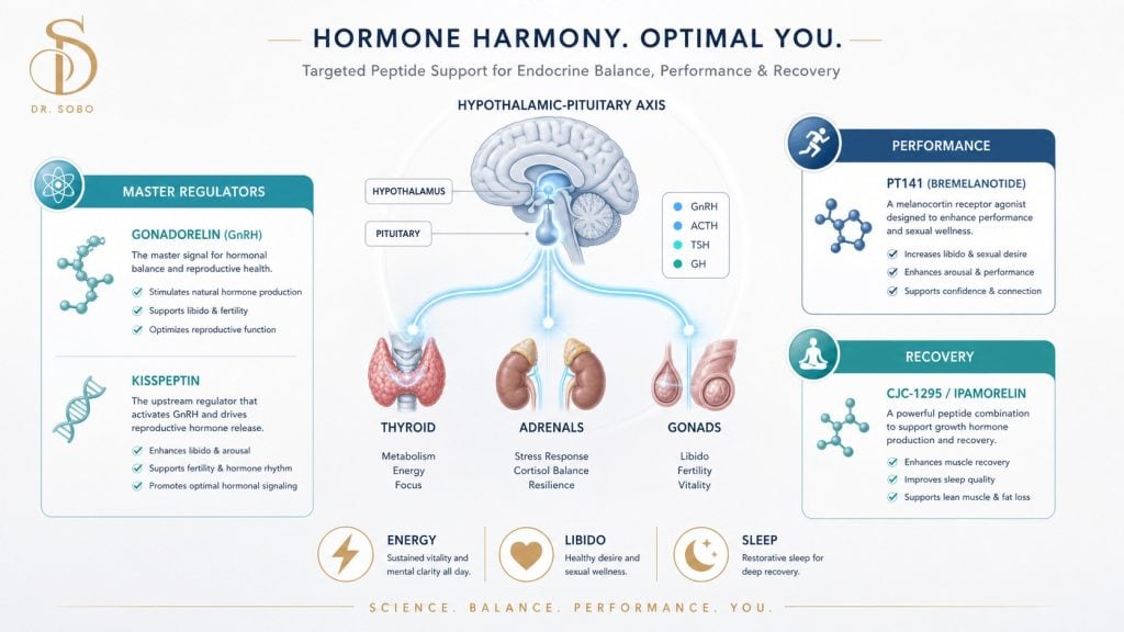 Peptide Stacking for Hormonal Health