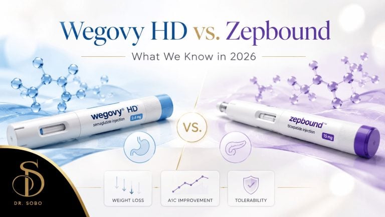 Wegovy HD vs Zepbound medical guide by Dr. Sobo in Stamford, CT